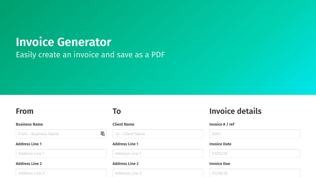 Invoice Generator